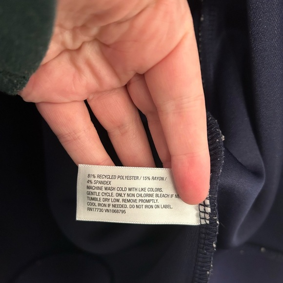 a new day Women's Navy Blue Zip-Up Jacket - Picture 5 of 6